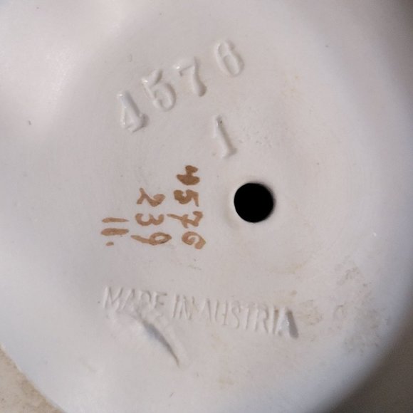 Antique Austrian Porcelain Art Nouveau Woman Centerpiece Raoul Larche - Picture 9 of 12